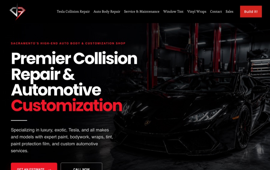 Diamond Autosport website